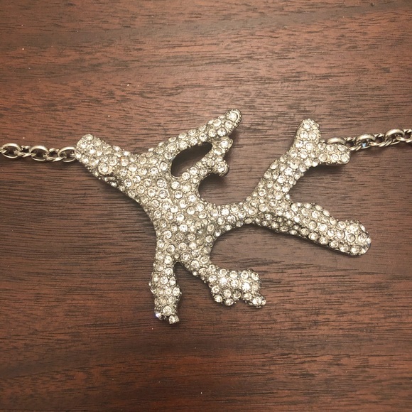Jewelry - Crystal Coral Necklace NWOT